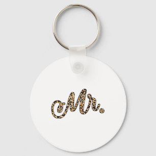 Chaveiro Noiva Groom Sr. Leopard Imprime Casamento Correspo