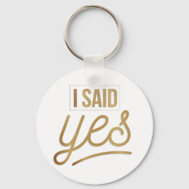 Chaveiro Noiva Para Ser Presente - Eu Disse Sim, Folha de O