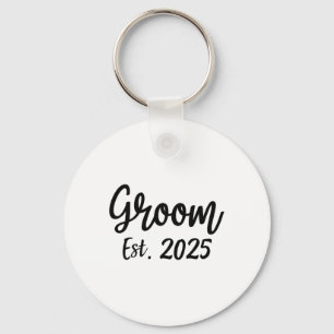 Chaveiro Noivo Est. 2025 Festa de Engajamento de Casamento