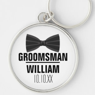 Chaveiro Noivo Personalizado Melhor Homem Padrinho Casament