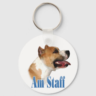Chaveiro Nome Americano Staffordshire Terrier