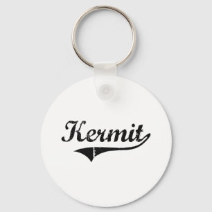 Chaveiro Nome clássico do estilo de Kermit
