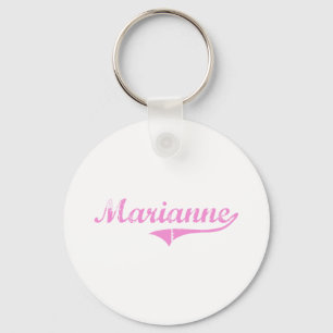 Chaveiro Nome clássico do estilo de Marianne