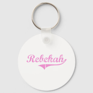 Chaveiro Nome clássico do estilo de Rebekah