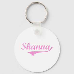 Chaveiro Nome clássico do estilo de Shanna