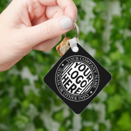 Chaveiro Nome Comercial Mínimo E Logotipo De Marca Personal
