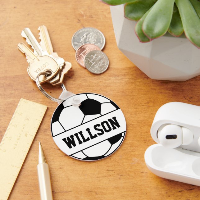 Chaveiro Nome da bola de futebol (Mesa)