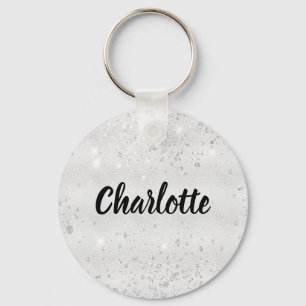 Chaveiro Nome da relva de prata