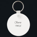 Chaveiro Nome de adição mínimo simples digita nome de casal<br><div class="desc">design</div>