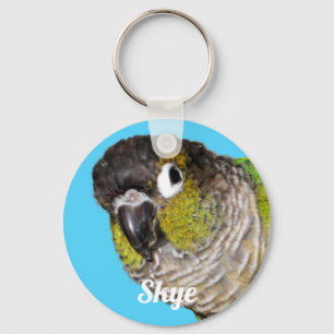 Chaveiro Nome de Foto de Ave Personalizada