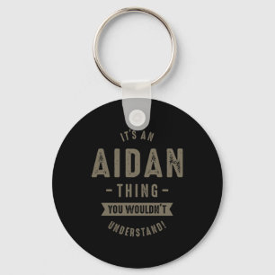 Chaveiro Nome do Aidan