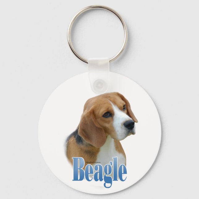 Chaveiro Nome do Beagle (Frente)