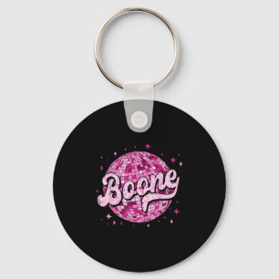 Chaveiro Nome do Boone Retro I Love Boone 80s Vintage
