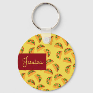 Chaveiro Nome do costume de terça-feira do Taco