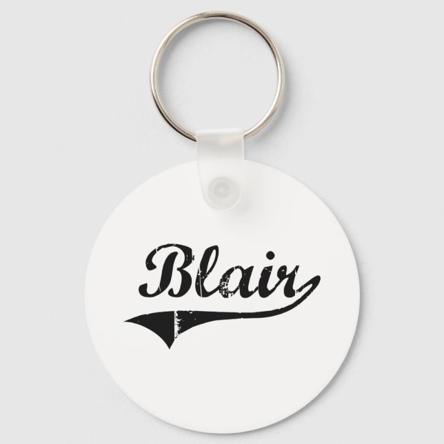 Chaveiro Nome do Estilo Clássico Blair (Frente)