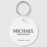 Nome do Padrinho de casamento Personalizado Modern