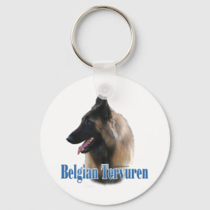 Chaveiro Nome do Tervuren belga