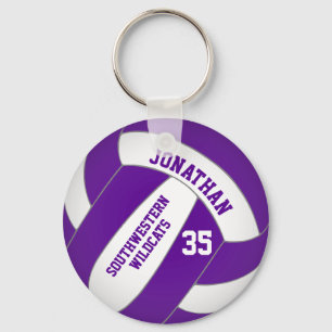 Chaveiro nome do time de voleibol roxo