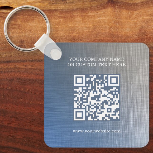 Chaveiro Nome e logotipo da empresa (Frente)