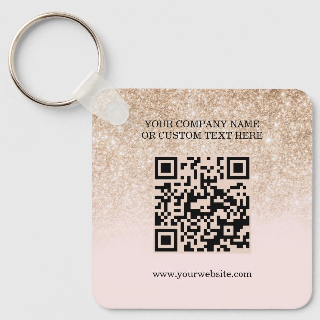 Chaveiro Nome e logotipo da empresa (Frente)