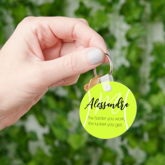 Chaveiro nome e texto personalizados de tênis (Mão)