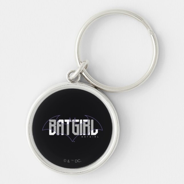 Chaveiro Nome Hi-Tech da Batgirl Gráfico (Frente)