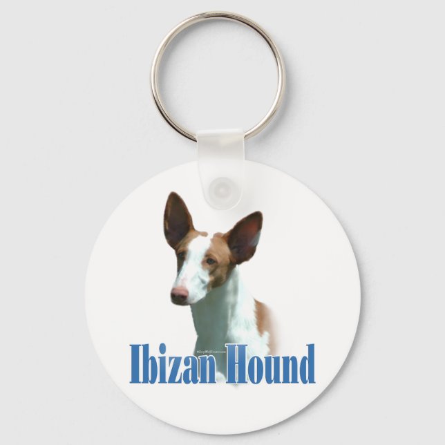 Chaveiro Nome Ibizan Hound (Frente)