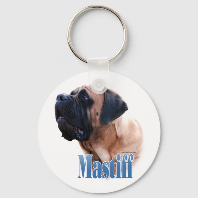 Chaveiro Nome Mastiff (damasco) (Frente)