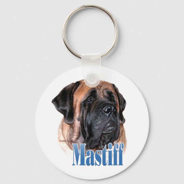 Chaveiro Nome Mastiff (damasco2) (Frente)