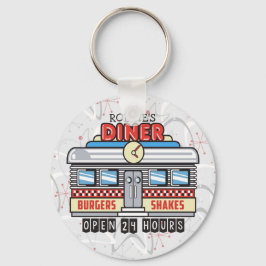 Chaveiro NOME Personalizado 50 Retroativo Anos 50 de Sinal 