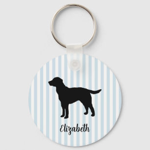 Chaveiro Nome Personalizado Cachorro Labrador Listra