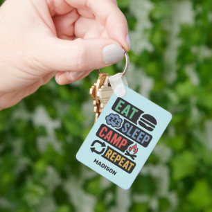 Chaveiro Nome Personalizado Camping