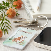 Nome Personalizado Cão-de-Pera Inglês Buldogue