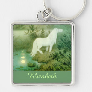 Chaveiro Nome personalizado cavalo da água do Kelpie