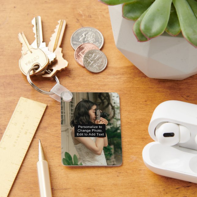 Chaveiro Nome Personalizado da Arte Monograma Cotação Alum  (Mesa)