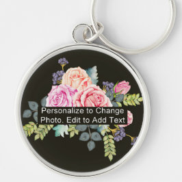 Chaveiro Nome Personalizado de Arte Monograma Cotação Grand