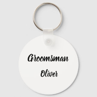Chaveiro Nome Personalizado de Presente de padrinho de casa