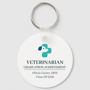 Chaveiro Nome Personalizado de Veterinário Desde Ano