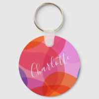 Nome Personalizado do Abstrato de Artsy Colorful