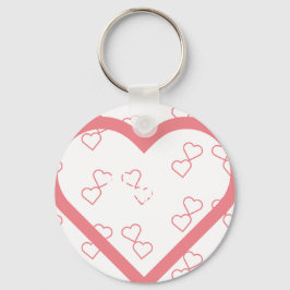 Chaveiro Nome Personalizado do Bebê Coração