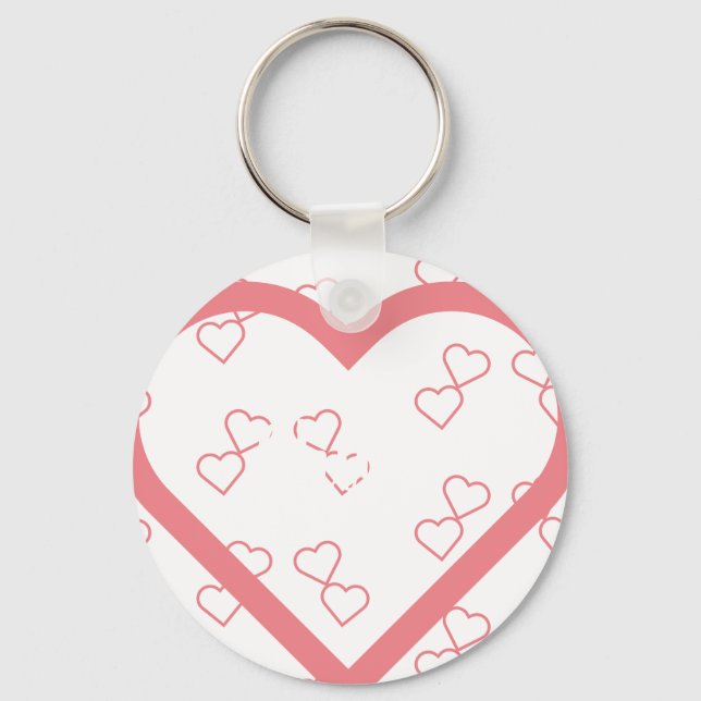 Chaveiro Nome Personalizado do Bebê Coração (Frente)