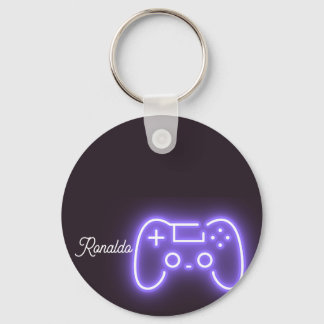 Chaveiro Nome personalizado do identificador NEON PS4