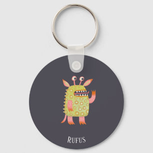 Chaveiro Nome Personalizado do Rufus Monster