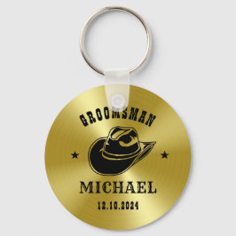 Chaveiro Nome Personalizado dos Padrinhos de casamento de c