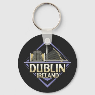 Chaveiro Nome personalizado Dublin Irlanda
