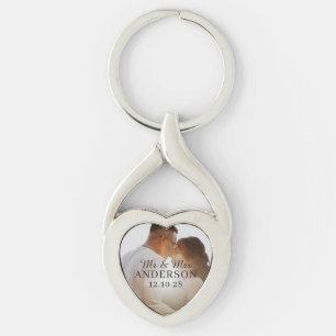 CHAVEIRO NOME PERSONALIZADO & FOTO CASAMENTO SIMPLES E ESTI