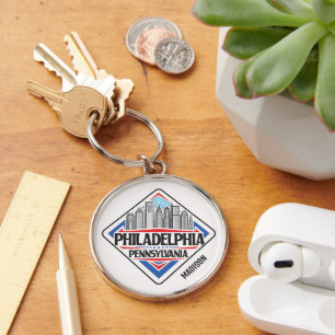 Chaveiro Nome Personalizado Philadelphia Pensilvânia