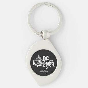 Chaveiro Nome Personalizado Washington DC