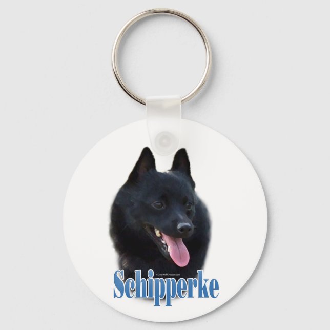 Chaveiro Nome Schipperke (Frente)