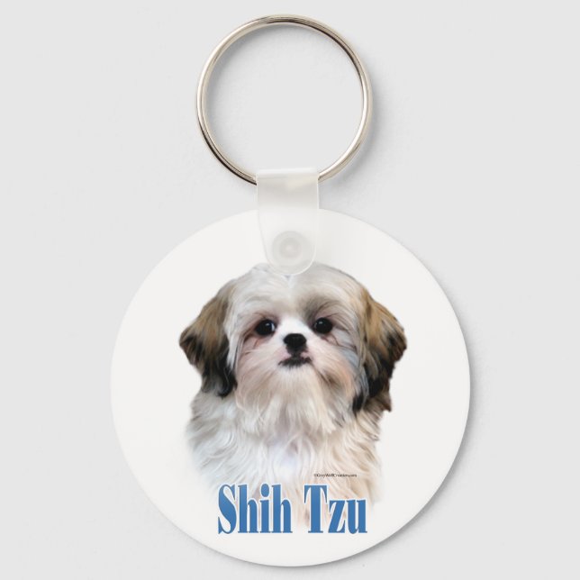 Chaveiro Nome Shih Tzu (Frente)